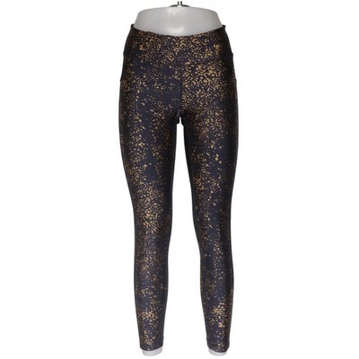 Casall, Sportleggings, Größe: 36, Schwarz/Gold, Elasthan/Polyamid, Print #pRC