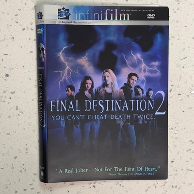 Final Destination 2 DVD 2003 Infinifilm Widescreen Fullscreen Horror Thriller