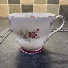 Shelley Pink Floral Charm Bone China Teacup Vintage 1940’s Collectable Rare