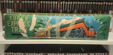 Vintage Friction Tin Litho SUPER EXPRESS TRAIN 1960's TM Modern Toys CIB          