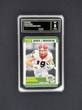 2024 Score Brock Bowers 35th Anniv. ROOKIE LV Raiders - GMA 9 #10