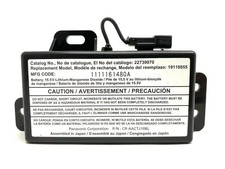 Communication Onstar Backup Battery 22739970 Fits 2012 Chevrolet Sonic 82981