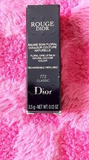Dior Rouge Couture Lip Balm Refillable Floral Lip Care 772 Classic Satin Balm
