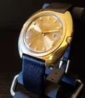 Nice Vintage 1973 Seiko 7005-7099 17J Gold Plated Automatic Watch