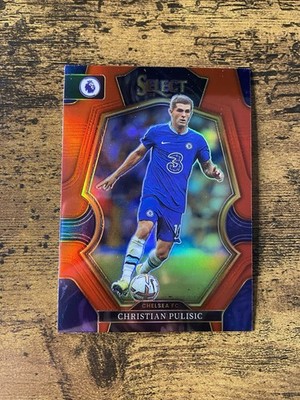 2022-23 Panini Select Premier League - Christian Pulisic Red Mezzanine Chelsea