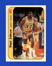1986-87 Fleer Sticker Set-Break #  7 Magic Johnson VG-VGEX *GMCARDS*