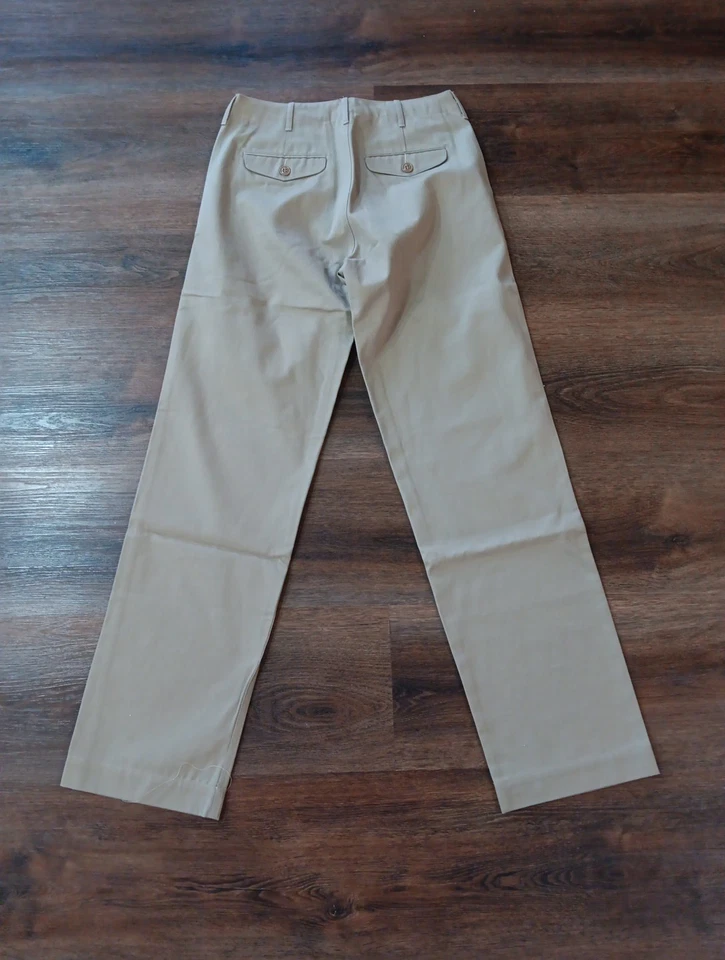 Knickerbocker Mfg Service Chino Khaki Gr. 30 Neu Ohne Etikett - Bild 3 von 3
