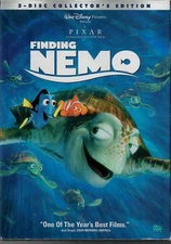 FINDING NEMO DVD 2-Disc Collector's Edition. Widescreen. Pixar. VG. FS.