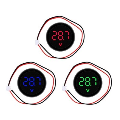 High Precisions Voltmeter Bright LED Display For Professional And DIY Use