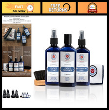 Essential Leather Care Kit - Premium Shoe Cleaning Conditioning - All Natural