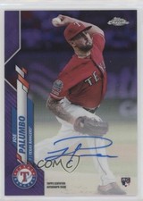 2020 Topps Chrome Rookie Purple Refractor 81/250 Joe Palumbo #RA-JPO Auto 0c6