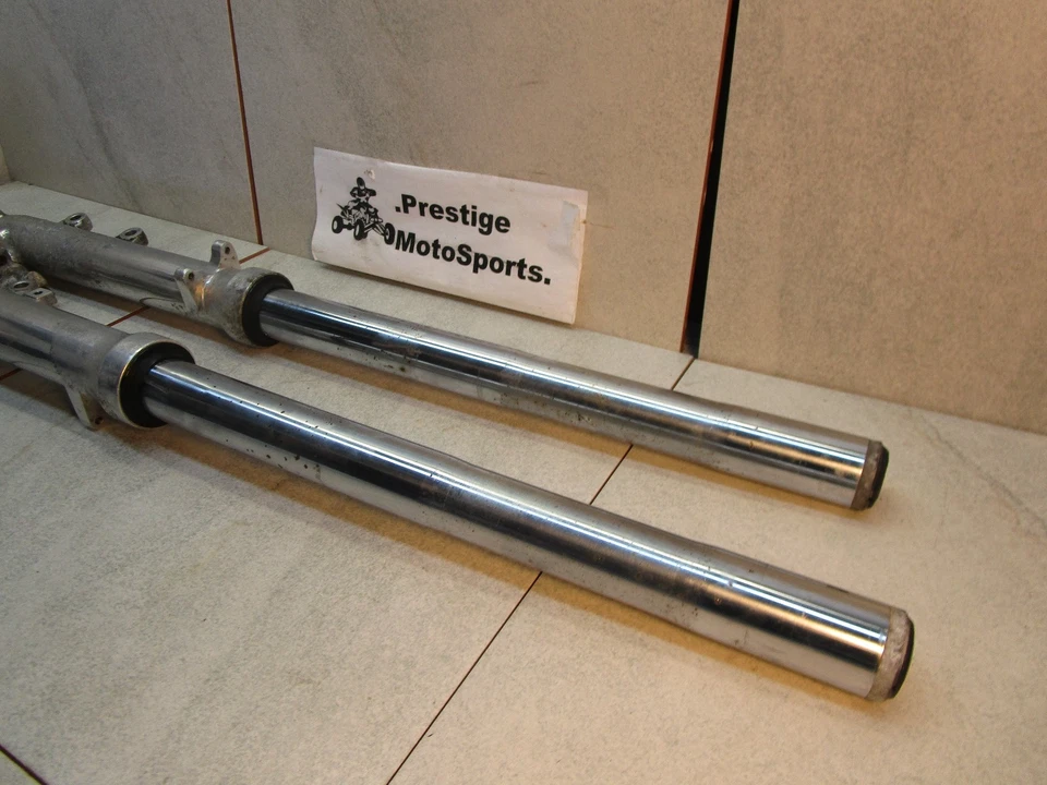 HORQUILLAS DELANTERAS RECTAS! 84-85 yamaha fj1100 fj 1100 suspensión tubo izquierdo derecho Foto 3 de 4