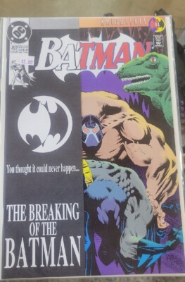 Batman #497 Knightfall 11 Breaking of the Batman DC Comics Late