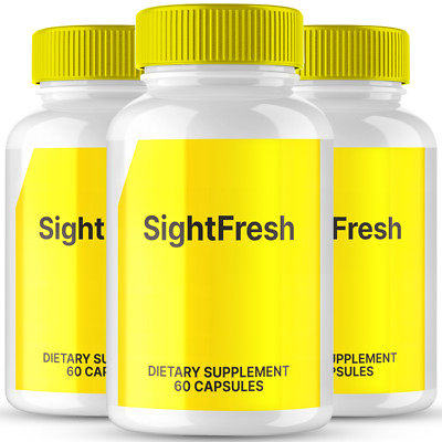 (3 Pack) Sight Fresh Eye Capsules for Visual Wellness & Crystal Clear Vision