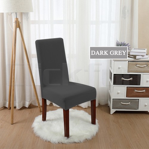 Stretch Dining Chair Cover Seat Covers Spandex Washable Banquet Wedding Party - Picture 14 of 59