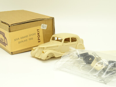 Epokit 1/43 Assembly Kit Renault Viva Grand Sport Sedan 1938 Beautiful Era