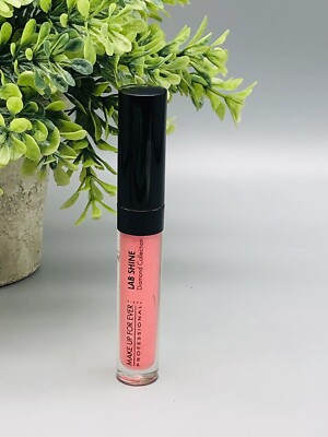 Make Up For Ever Lab Shine Diamond Collection Lip Gloss D10 New 