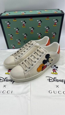 Gucci x Disney Ace Mens Mickey Mouse Sneakers UK 8 US 8.5 | eBay
