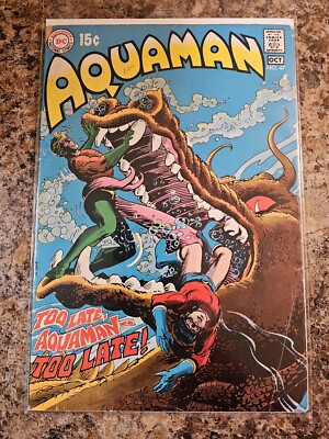 Aquaman #47 Letter From Mark Gruenwald Silver Age DC Comics 1969 VG