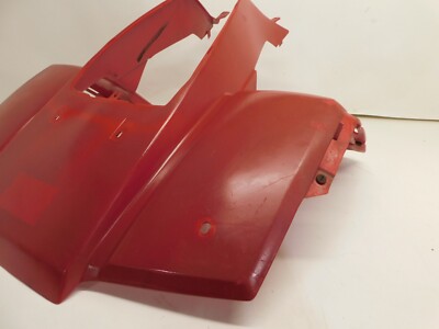 OEM 85-87 Honda Trx250a Fourtrax 250 Front Fender 61100-ha8-770za