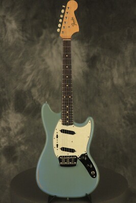 1964 Fender DUO-SONIC II Blue with '66 body CLAY DOTS + L-PLATE +