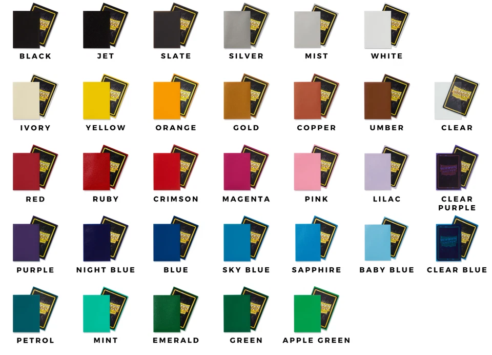 100 Dragon Shield Matte Deck Protector Sleeves Standard Card Size 63mm x 88mm - Image 2 of 4