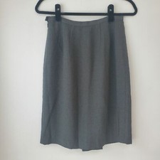 Ann Taylor Gray Pencil Skirt Classic Minimalist Academia Professional Size 4