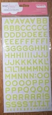 AMERICAN CRAFT~Dear Lizzy THICKERS FOAM Alphabet Alpha LETTERS NUMBERS STICKER