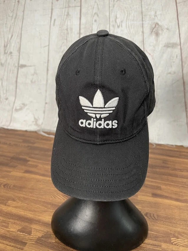 Adidas Originals - Black Baseball Cap Hat StrapBack One Size Fits Most |  eBay