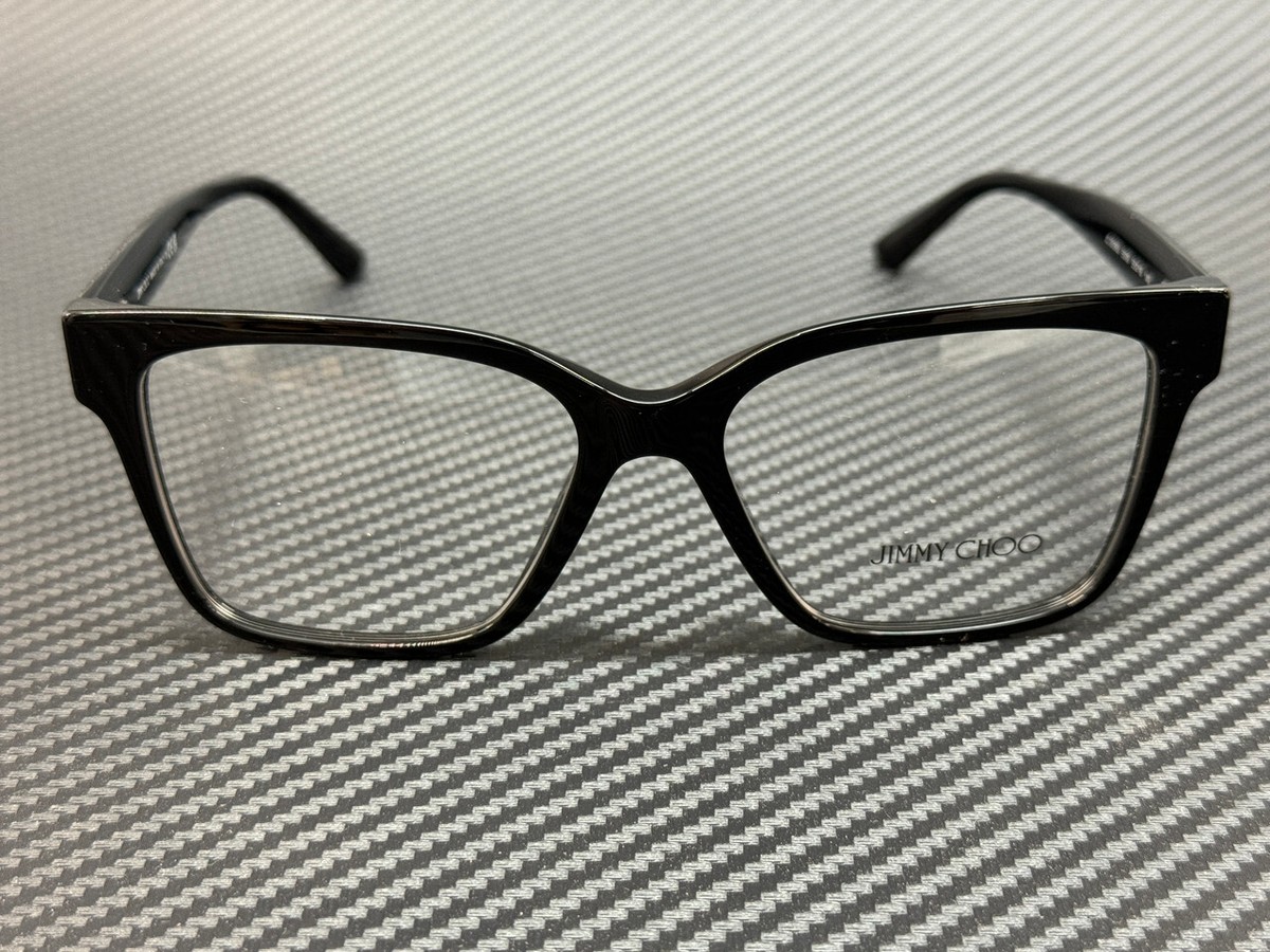 JIMMY CHOO JC3006U 5000 Black Women's 55 mm Eyeglasses | eBay
