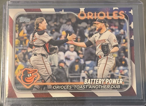 2024 Topps Update Series - Independence Day #US44 Adley Rutschman, Craig Kimbrel /76