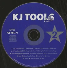 KARAOKE KJ Tools Plus KJT-02 Pop Hits #1-  18 Songs