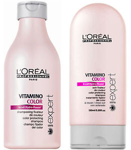 L Oreal Vitamino Color Shampoo 250ml And Conditioner 150ml Ebay