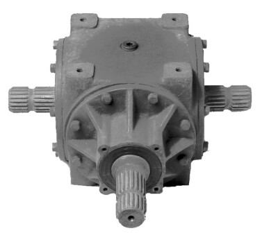  Universal Fit T-Box for Multi Spindle Rigid Decks 1-3/4'' X 20 Spline Shafts 