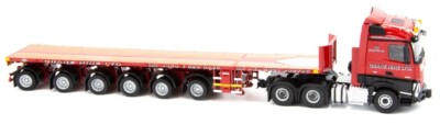 IMC MODELS - CRANE HIRE Tray Truck - Mercedes Arocs 8x4 - 1/50 - IMC...