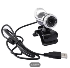 Full HD Wired 480P USB Web Cam for PC Laptop Desktop, Built-in Mic, Video Chat