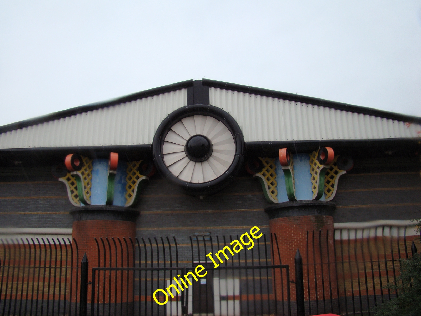Photo 6x4 Isle of Dogs Pumping Station Poplar\/TQ3780 This distinctive bu c2012