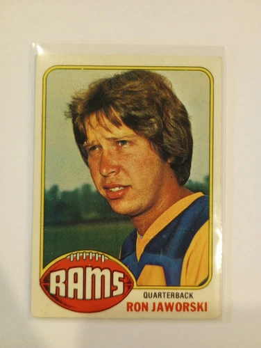1976 Topps Football Card #426 Ron Jaworski RC Rams NM-MT Very Nice
