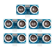 5Pcs HC-SR04 Ultrasonic Module Distance Sensor