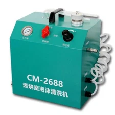 Ultrasonic Pulse Carbon Foam Cleaner for Automotive Combustion Chamber