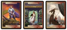 Outlaw's Merriment Token Pack Clérigo Humano, Pícaro Humano, Guerrero Humano Magic The Gathering Magic The Gathering