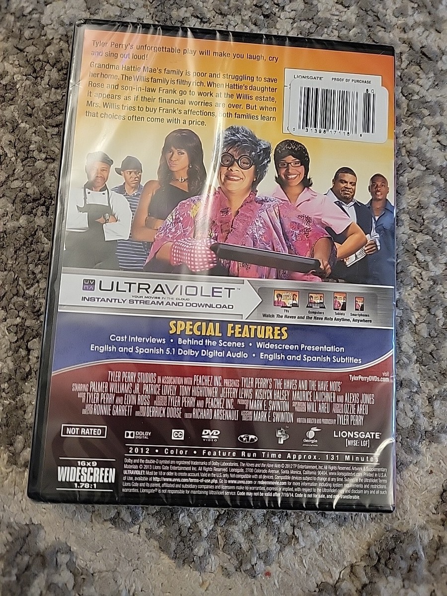 THE HAVES AND THE HAVE NOTS DVD Tyler Perry Brand New Sealed