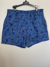 COLUMBIA PFG Mens Blue Omni-Shade Swim Trunks Size Large