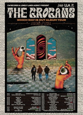 Poster The Grogans Which Way Is Out AU&NZ 2023 Tour Poster, gift for fan