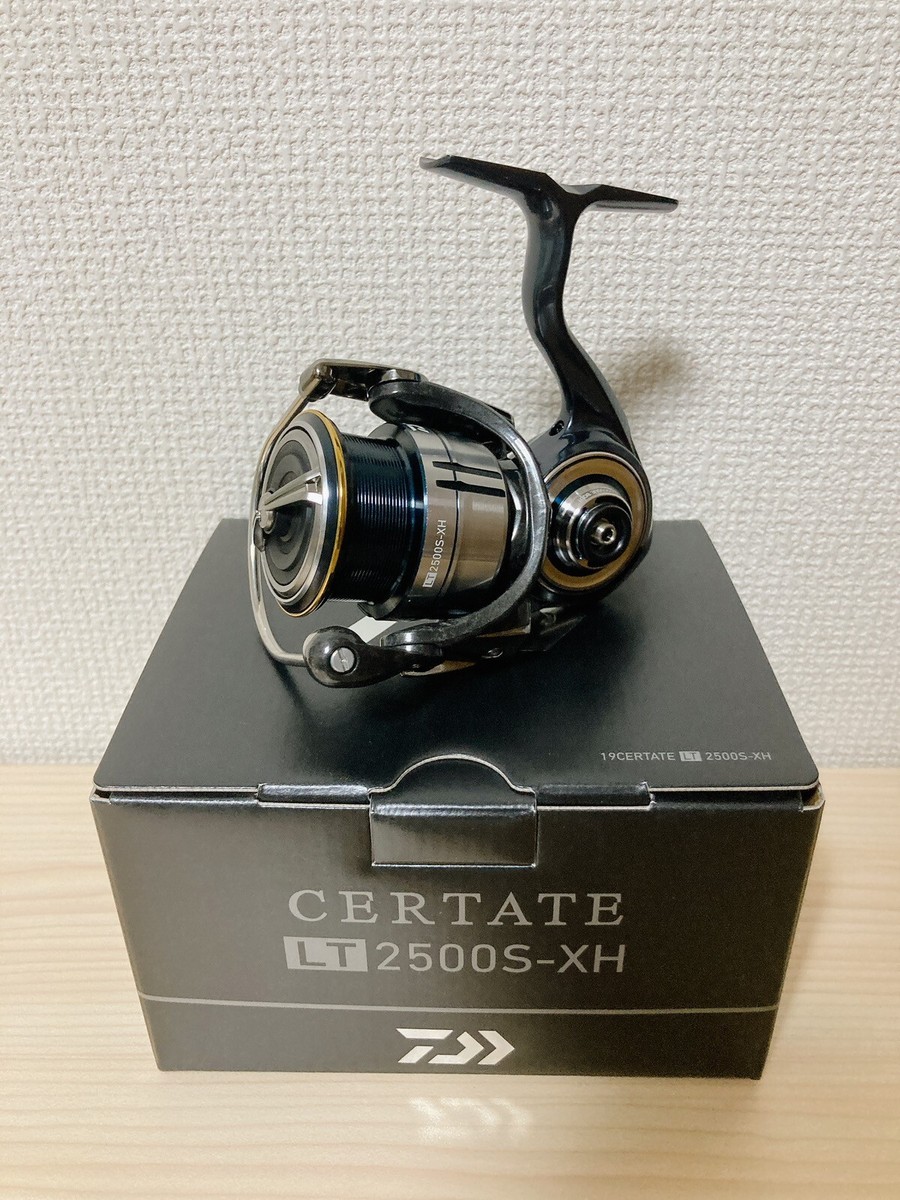 Daiwa Spinning Reel 19 CERTATE LT2500S-XH Gear Ratio 6.2:1 Daiwa Spinning Reel 19 CERTATE LT2500S-XH Gear Ratio 6.2:1