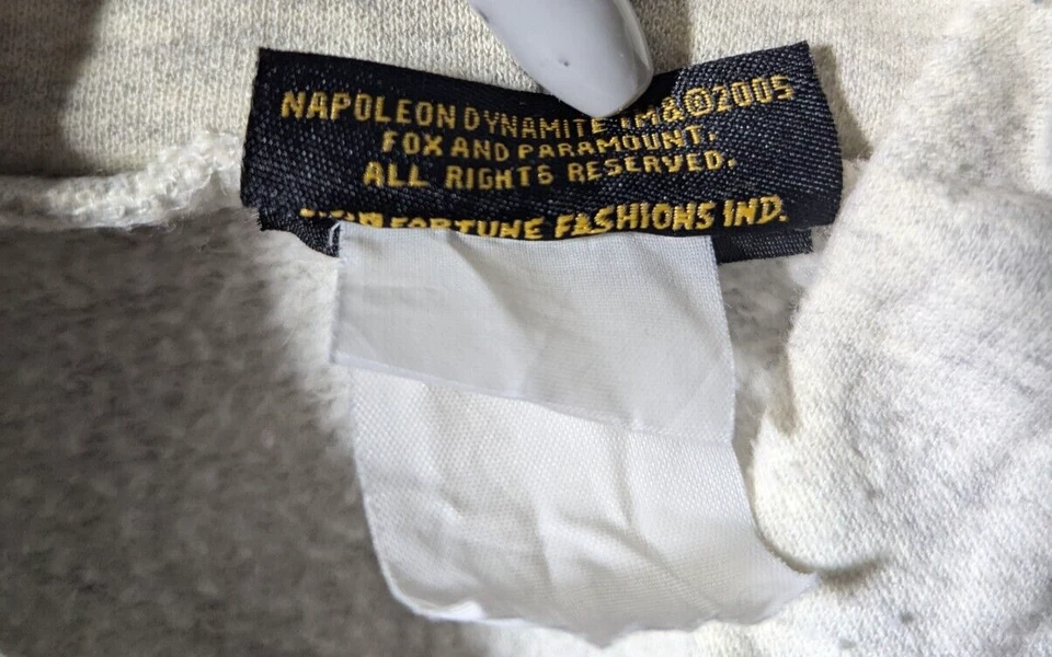 Moletom com capuz vintage Napoleon Dynamite tamanho adulto grande Tina Y2k 2005 - Imagem 4 de 4