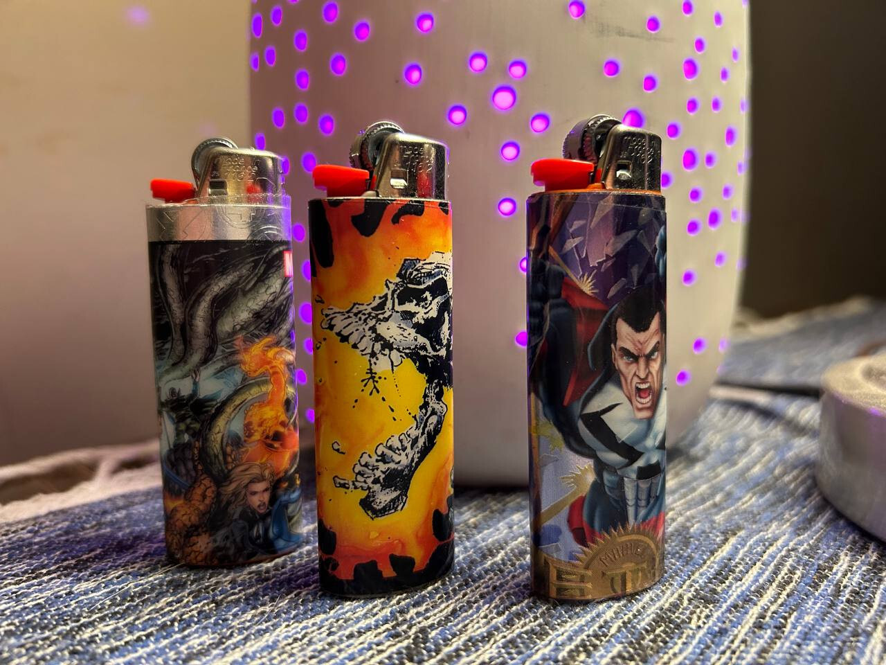 Custom Wicked Cool Lighter Wrappers - Comic strip lighter wrappers 3 PACK