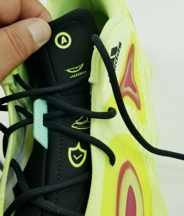 Adidas SM Exhibit A Neon Yellow Men display picture 2