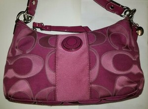 hot pink coach tote