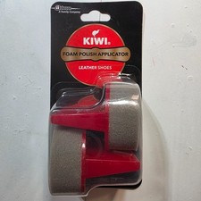 KIWI Foam Polish Applicators for Leather Shoes - 2 Pack - Shoe Care